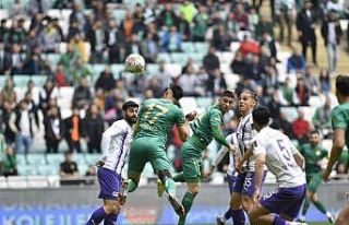 TFF 2. Lig: Bursaspor: 1 - Afyonspor: 1