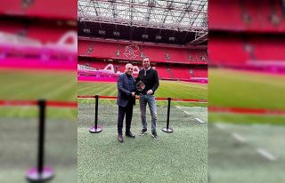 TFF Başkanı Büyükekşi ve beraberindeki heyet,...