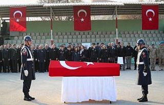 Tokat’ta kalp krizi geçiren astsubay için tören...