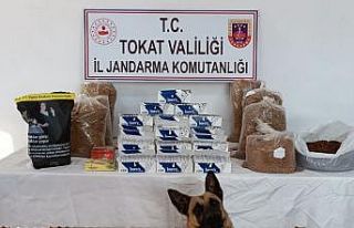 Tokat’ta tütün kaçakçılığı operasyonunda...