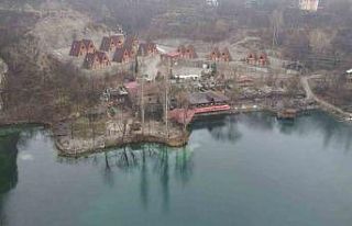 Tortum Şelalesi ve Yedi Göllerin kar yağışı...