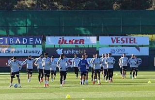 Trabzonspor 5 eksikle çalıştı