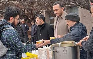 TÜGVA’dan final haftasında öğrencilere çorba...