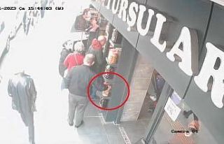 Turşu hırsızı kamerada