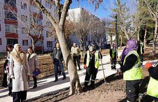 Uğur Mumcu Parkının çalışmalarında sona geliniyor
