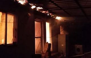 Ula’da ev yangını