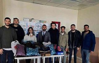 Üniversiteli öğrencilerden ihtiyaçlı çocuklara...