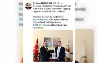 Vali Kızılkaya’nın ilk eseri yayınlandı