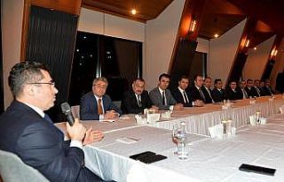 Vali Memiş, kaymakamlarla bir araya geldi