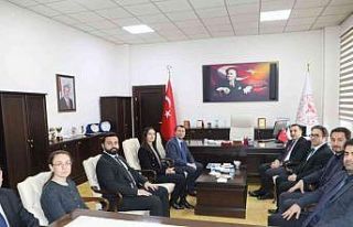 Vali Öksüz’den kurumlara ziyaret