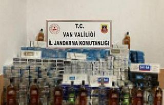 Van’da çok sayıda gümrük kaçağı malzeme ele...