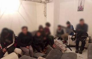 Van’da ‘şok ev’ operasyonu: 8 düzensiz göçmen...