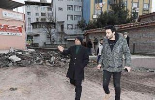 Yosun Sokak yenileniyor