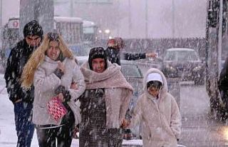 Yozgat’ta kar