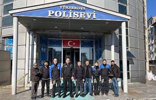 Yüksekova emniyeti gazetecilerle bir araya geldi