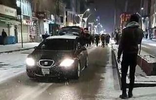 Yüksekova’da Galatasaraylılar sevinçlerini caddelere...