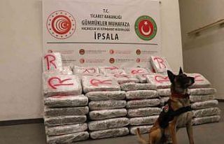Yunanistan sınırında uyuşturucu tacirlerine darbe