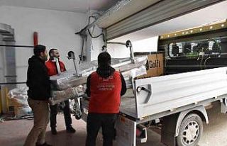 Yüzlerce aileye medikal ürün ve hasta yatağı...