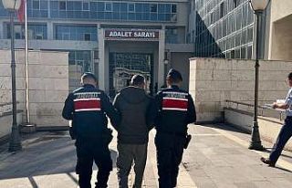 10 yıl hapis cezasıyla aranan hükümlü yakalandı