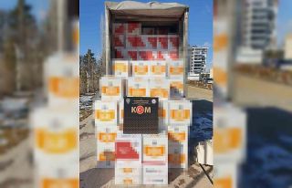 3 milyon 600 bin adet sahte bandrollü makaron ele...