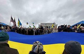 ABD’de yaşayan Ukraynalılardan Rusya karşıtı...