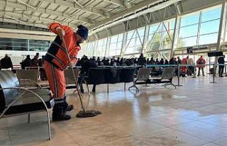 Adıyaman Havalimanı’nın temizliğini Bağcılar...