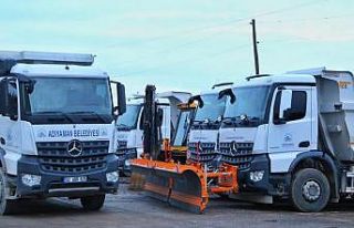 Adıyaman kar yağışına hazır