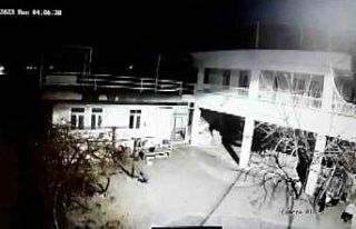 Adıyaman’da deprem anına ait yeni görüntüler...