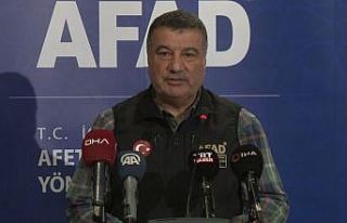 AFAD Deprem ve Risk Azaltma Genel Müdürü Tatar:...