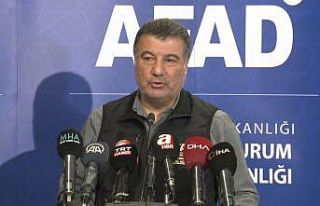 AFAD Deprem ve Risk Azaltma Genel Müdürü Tatar:...