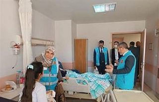 Afyonkarahisar Müftülüğünden depremzedelere ziyaret