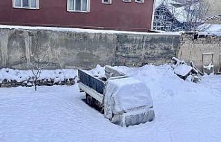 Ağrı, beyaz örtüsüyle göz kamaştırdı