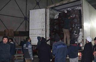 Ağrı’dan sekizinci yardım tırı afet bölgesine...