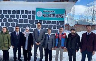 Ağrılı çocuklar depremden etkilenen kardeşleri...