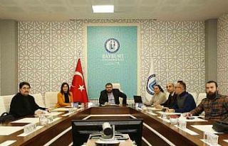 Akademik değerlendirme toplantıları Bayburt Üniversitesinin...