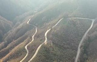 Aktaş şelalesine ulaşım kolaylaştı