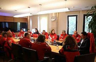 AKUT Bodrum’dan Başkan Aras’a ziyaret