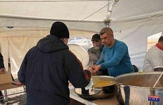 Akyurt Belediyesi Kahramanmaraş’ta yemek çadırı...