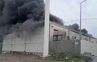 Aliağa’da geri dönüşüm tesisinde yangın