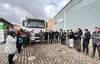 Altıntaş’tan deprem bölgesine 19 tır yardım...
