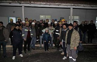 Amasyalı 110 madenci evine döndü: “Depremzedelerin...