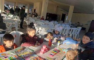 Antalya’da depremzede aile ve çocuklara psikolojik...