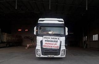 Antepli depremzede hayvancılara Aydın’dan 20 ton...