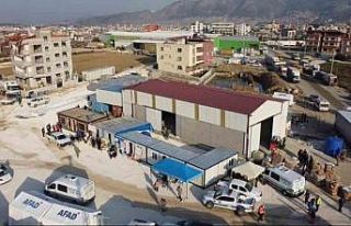 Antikkapı’dan çadır kente kalıcı mutfak