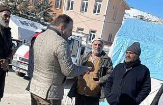 Ardahan AK Parti İl teşkilatı deprem bölgesinde