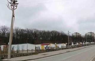 Atakum Hobi Bahçesi’ndeki konteynerler depremzedelere...