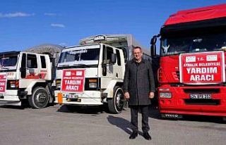 Ayvalık’tan deprem bölgesine yardım köprüsü...
