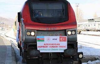 Azerbaycan’dan deprem bölgesine 510 ton yardım