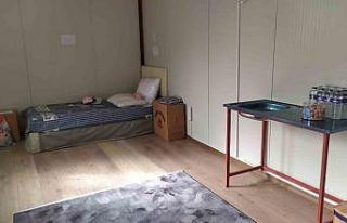 Bahçelievler’deki bir okulda depremzedeler için...