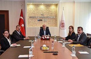 Bakan Bilgin, DİSK heyetini kabul etti